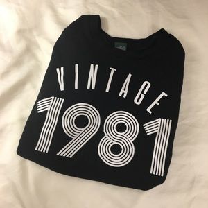 "Vintage 1981" Shirt